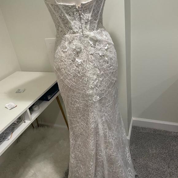 Galina Signature Wedding Prom Dress Sz 6! - Picture 7 of 9